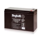 BEGHELLI - Batteria di ricambio al piombo 12V 7Ah PB T1