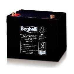 BEGHELLI - Batteria di ricambio al piombo 12V 75Ah PB