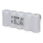 BEGHELLI - Batteria Nichel Cadmio 6V 1.2Ah AA HT SC Size PACCO.