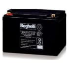 BEGHELLI - Batteria di ricambio al piombo 12V 120Ah PB 12V 120AH 8830