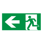 BEGHELLI - Schermi e adesivi segnaletica quader 44M SX.