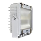 BEGHELLI - Proiettore esterno resistente, compatto e luminoso. Corpo in alluminio, schermo in vetro temprato, riflettore doppia diffusione. PRO LED 1X50 3K.