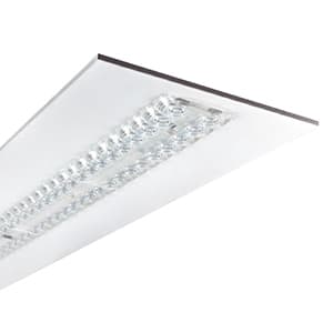 BEGHELLI - Pannello LED con ottica multi-lenticolare anti-abbagliamento UGR19 ED4K 30x120 ad alta efficienza luminosa.