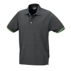 BETA - Polo 3 bottoni in 100% cotone 200 g, grigio, cotone-pique grey tg. XXXL.