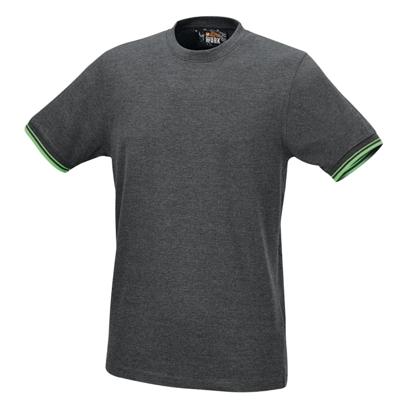 BETA - T-shirt work in 100% cotone 150 g, grigio, cotone-jersey grey TG. XXXL.