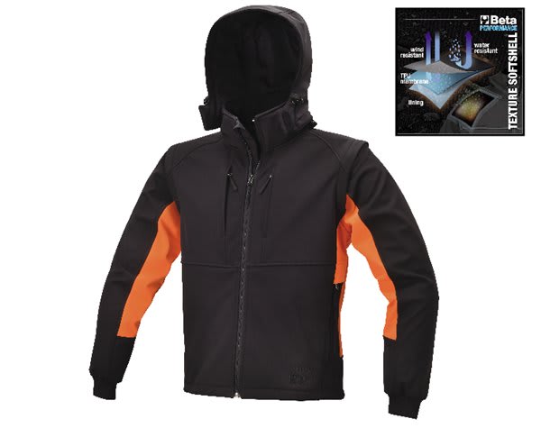 BETA - SOFTSHELL-GILET (MAN.STACCABILI) TG.S