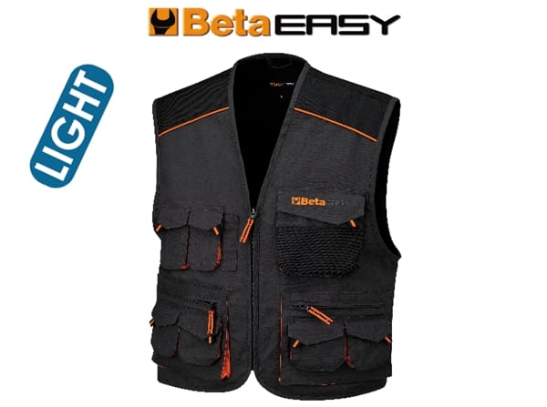 BETA - GILET EASY TWILL 180GR GREY TG.XXL