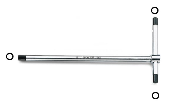 BETA - CHIAVI A T ESAGONALI MASCHIO 6K