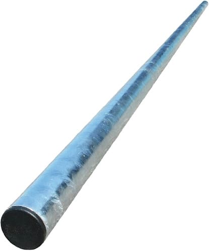 SOMFY - PALO DRITTO  60 H=3600 - ZINCATO - SPESS