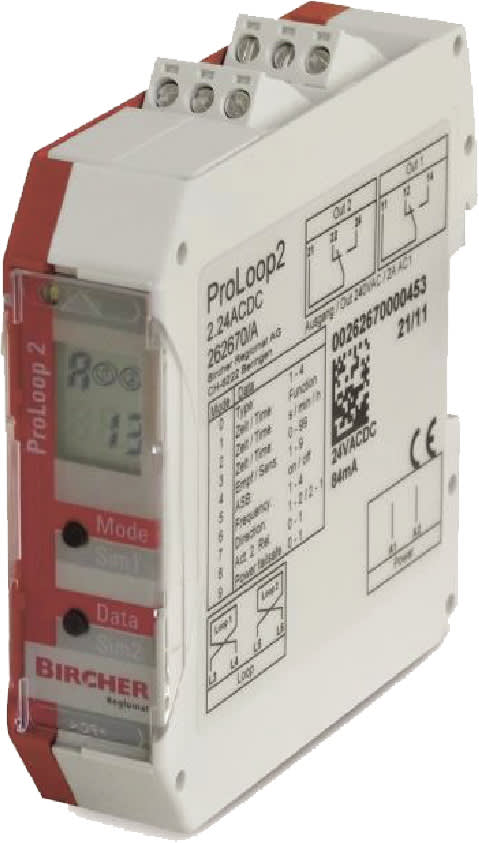 SOMFY - DETECTOR PRO BICANALE 230V BARRA DIN
