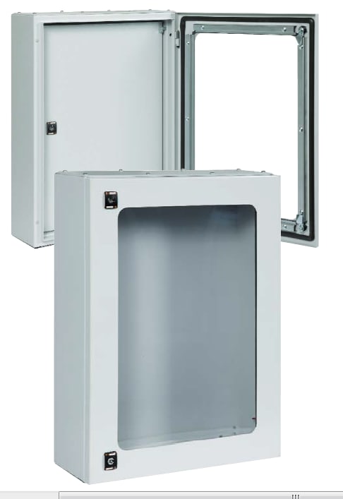 BISTEEL - CASSA PORTA TRASPARENTE 800X600X250