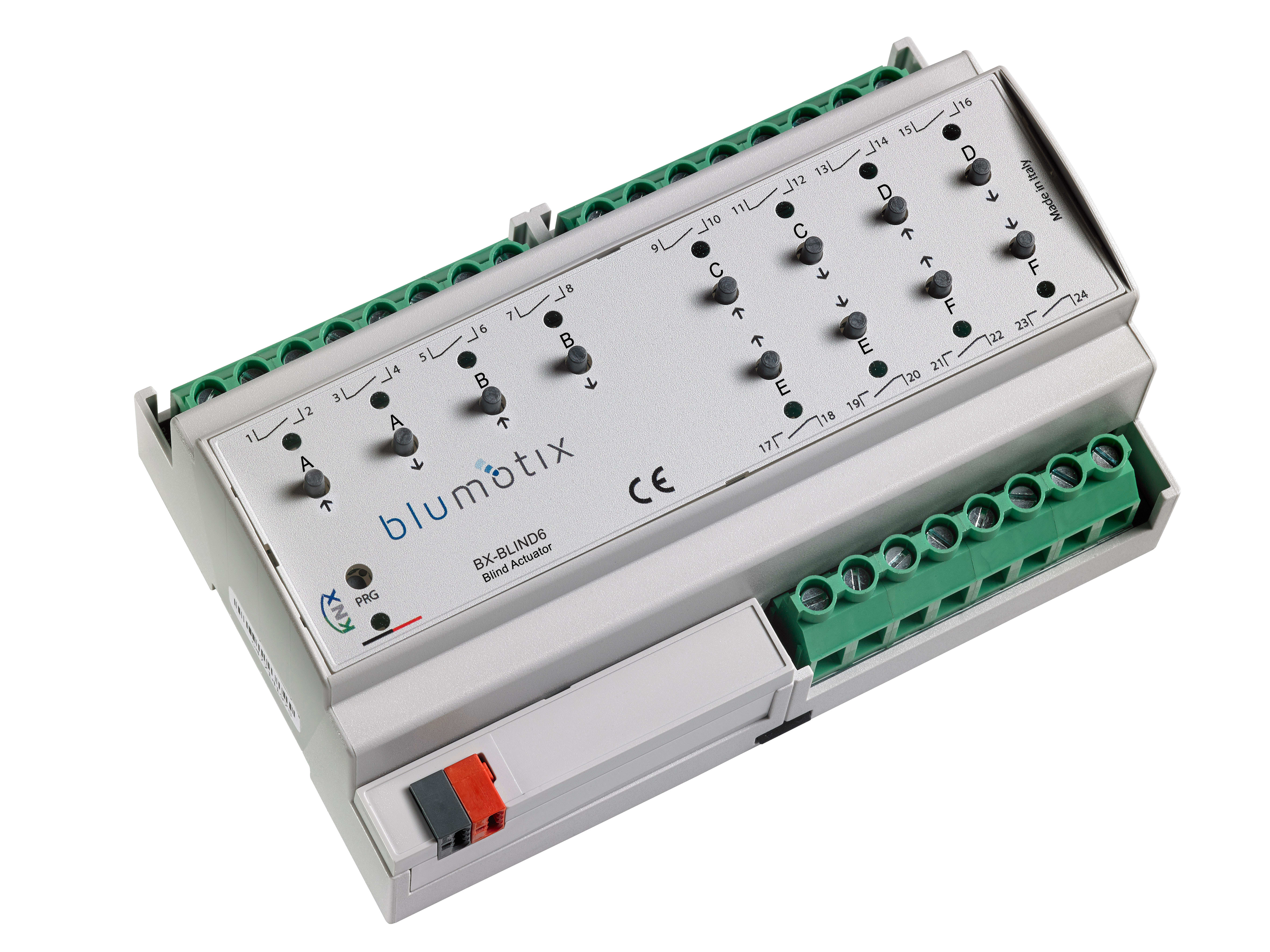 BLUMOTIX - ATTUATORE TAPPARELLE 6 CANALI (16A)