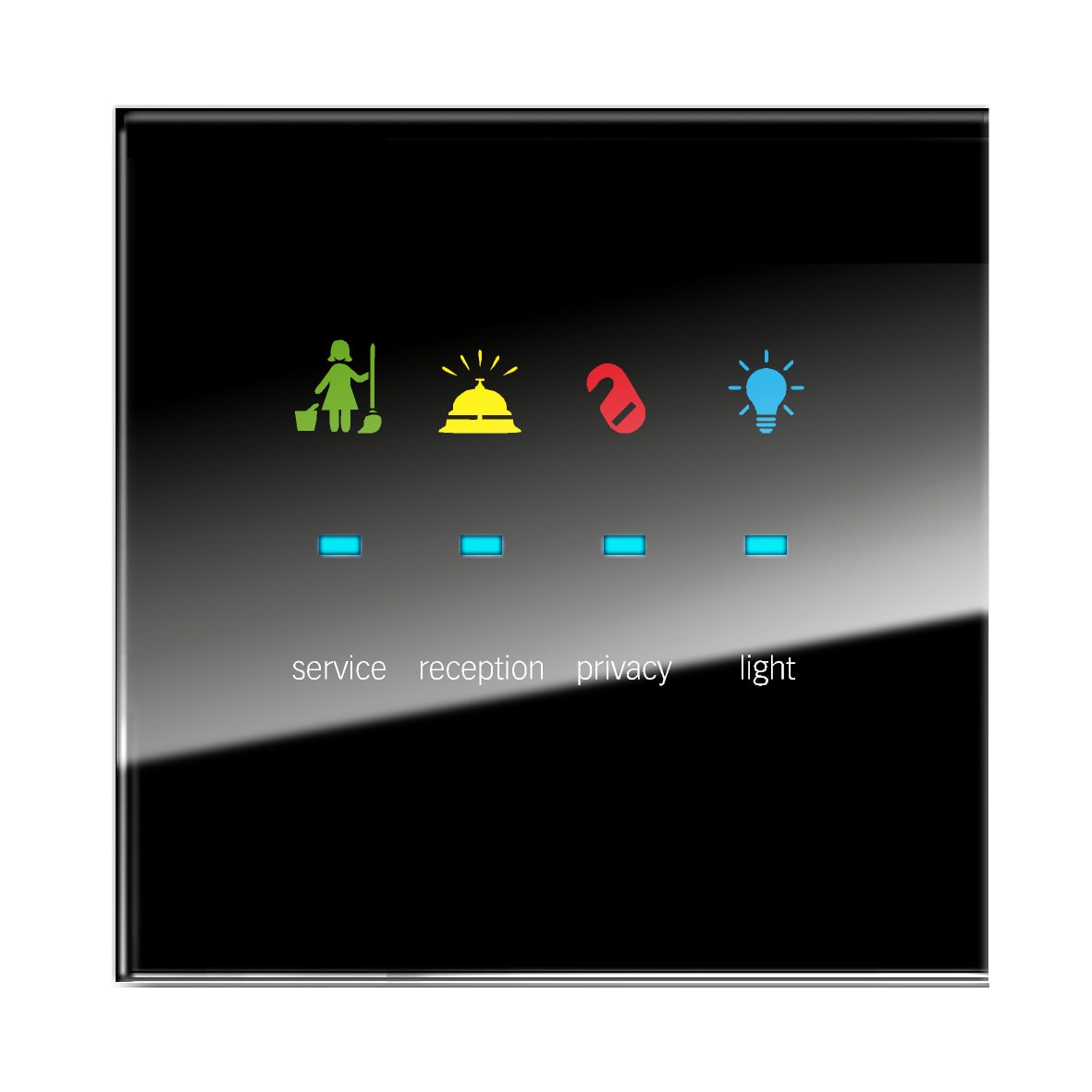 BLUMOTIX - PANEL CONTROL COVER PANNELLO HOTEL 80X80