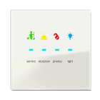 BLUMOTIX - PANEL CONTROL COVER PANNELLO HOTEL 80X80