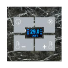 BLUMOTIX - QUBIK MARBLE COVER TA VETRO 80X80 B