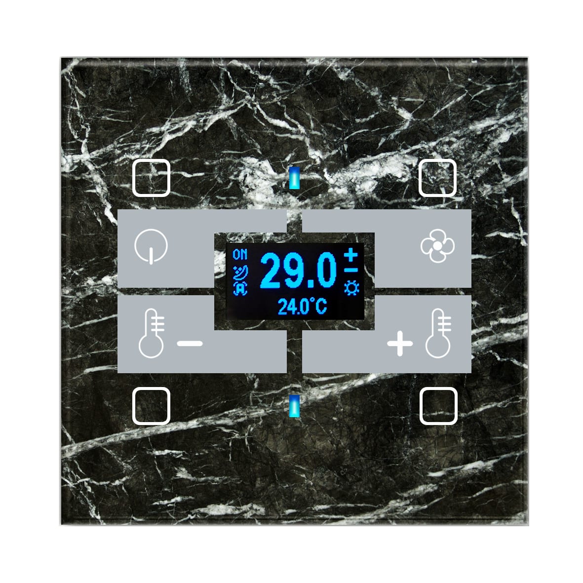 BLUMOTIX - QUBIK MARBLE COVER TA VETRO 4P 80X80 B