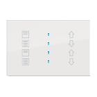 BLUMOTIX - QUBIK ICON COVER VETRO 2P BLD. 80X80 B