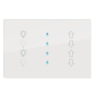 BLUMOTIX - QUBIK ICON COVER VETRO 2 REG. LUCE 80X80