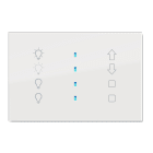 BLUMOTIX - QUBIK ICON COVER 1REGLUCE+2PL ONOFF 80X8