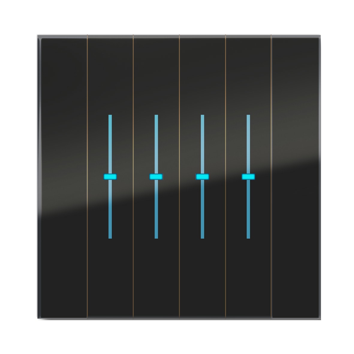 BLUMOTIX - QUBIK VERTICAL TAST COVER VETRO 8P 80X80