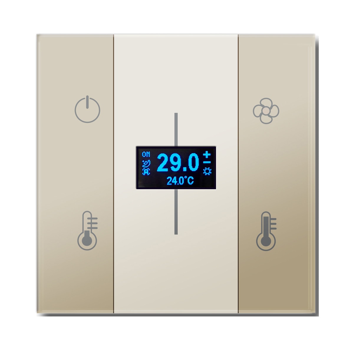 BLUMOTIX - QUBIK VERTICAL COVER TA VETRO 8P 80X80 C