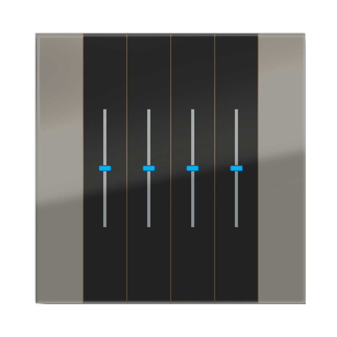 BLUMOTIX - QUBIK VERTICAL TAST COVER VETRO 8P 80X80