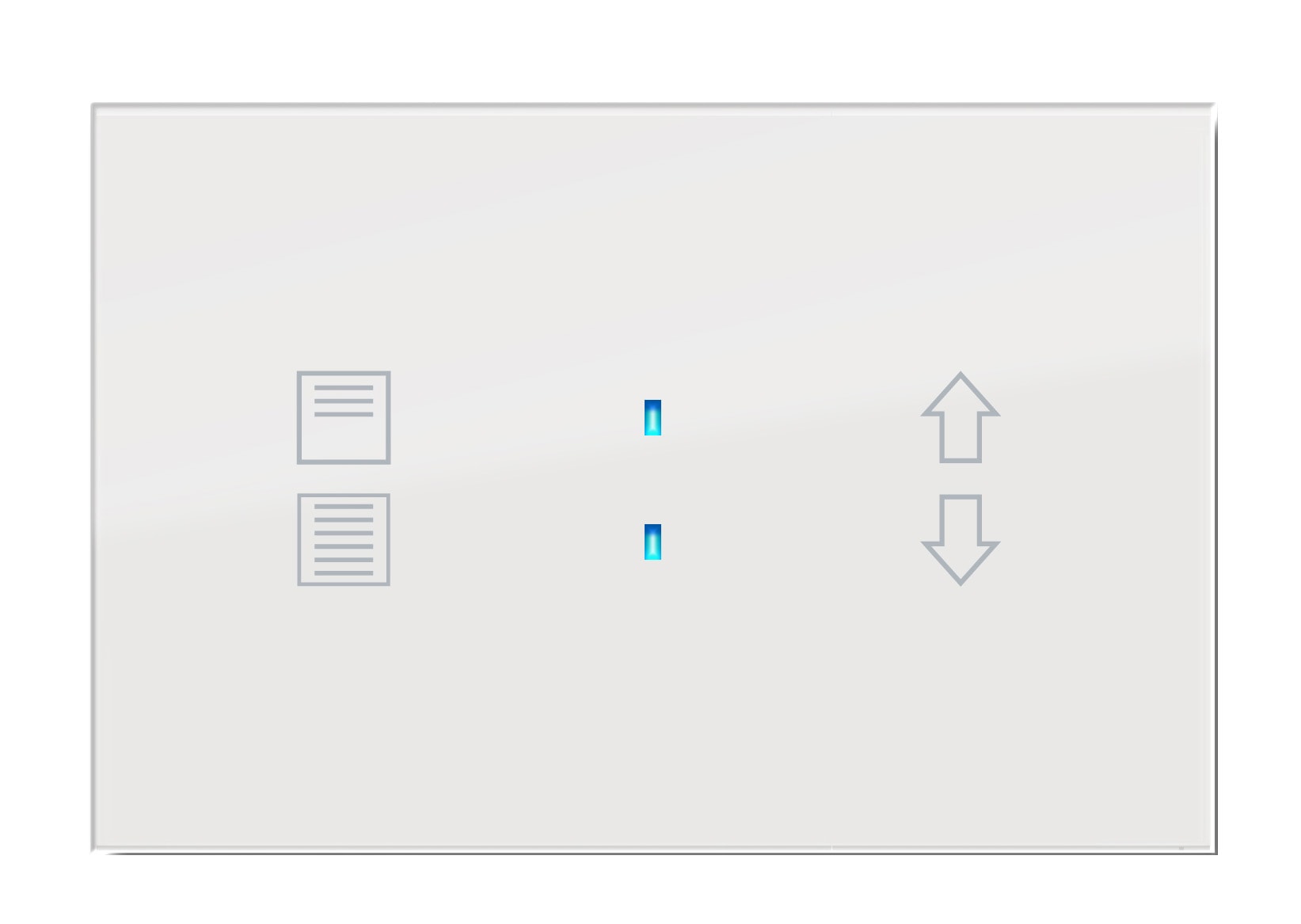 BLUMOTIX - QUBIK ICON COVER VETRO 1P BLD 120X80B