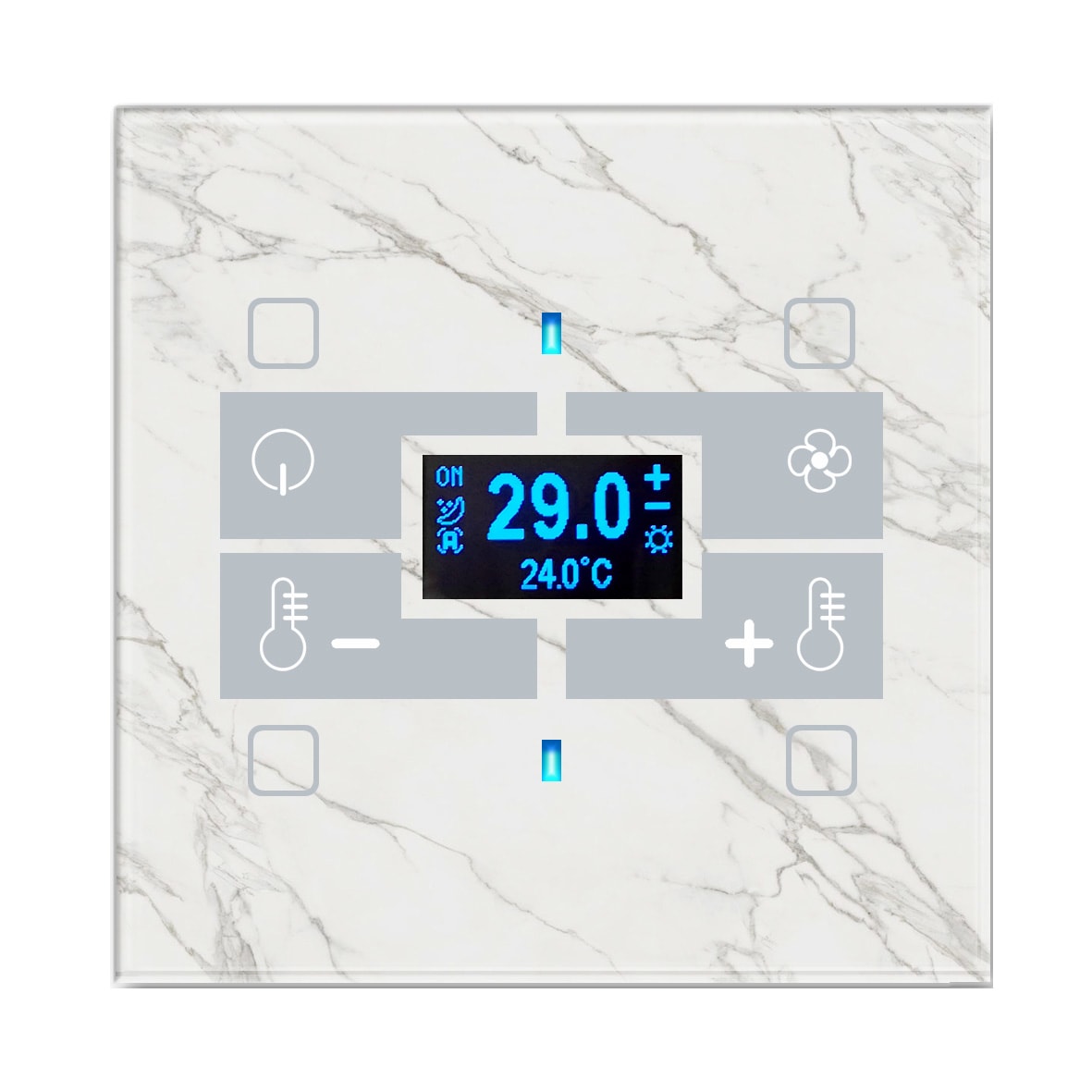 BLUMOTIX - QUBIK MARBLE COVER TA VETRO 4P 80X80 W