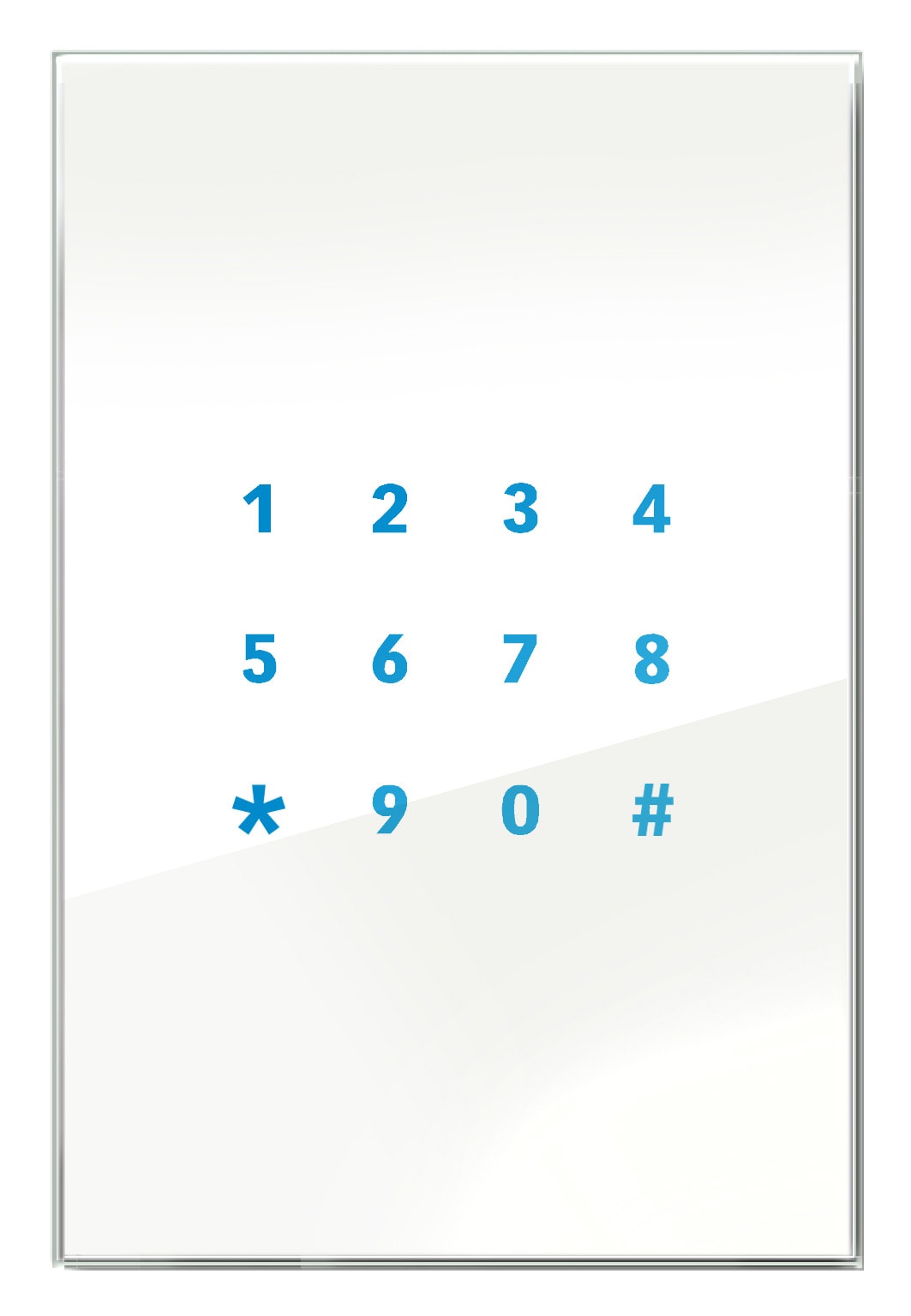 BLUMOTIX - DOORY COVER TAST NUM 80X120 W BX-F-R12VWS