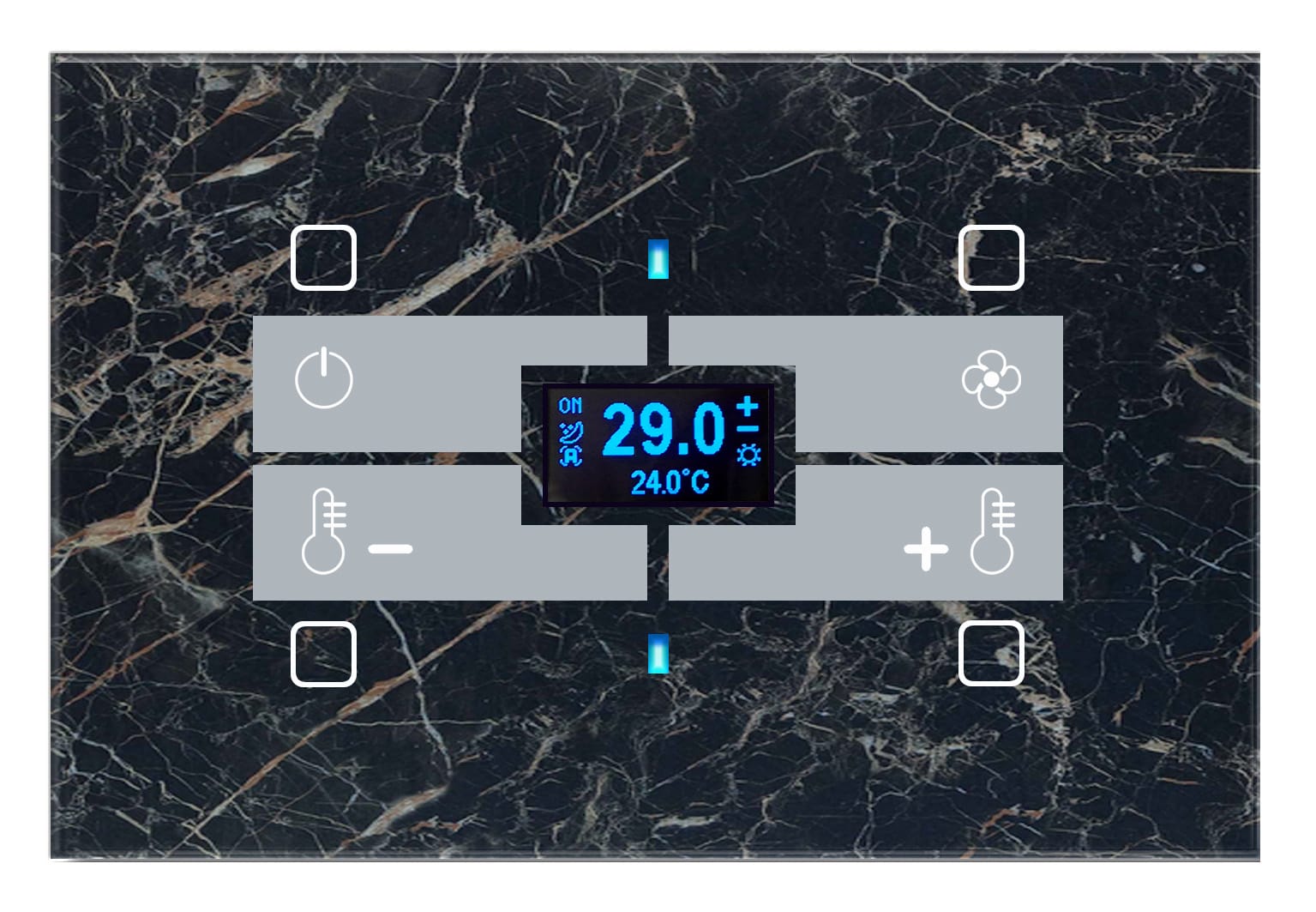 BLUMOTIX - QUBIK MARBLE COVER TA VETRO 4P 120X80 B