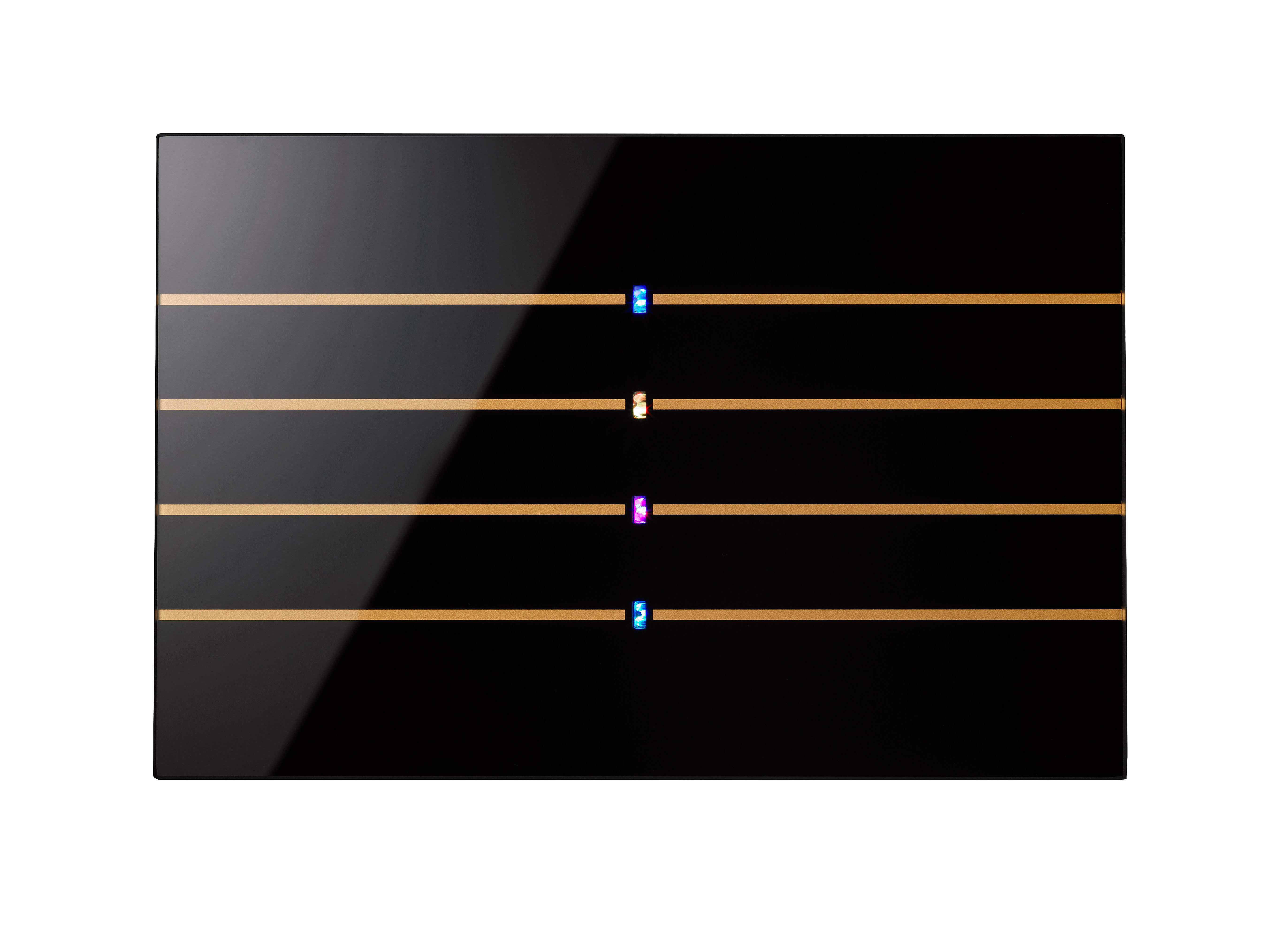 BLUMOTIX - QUBIK LINE COVER TASTIERA VETRO 8P 120X8