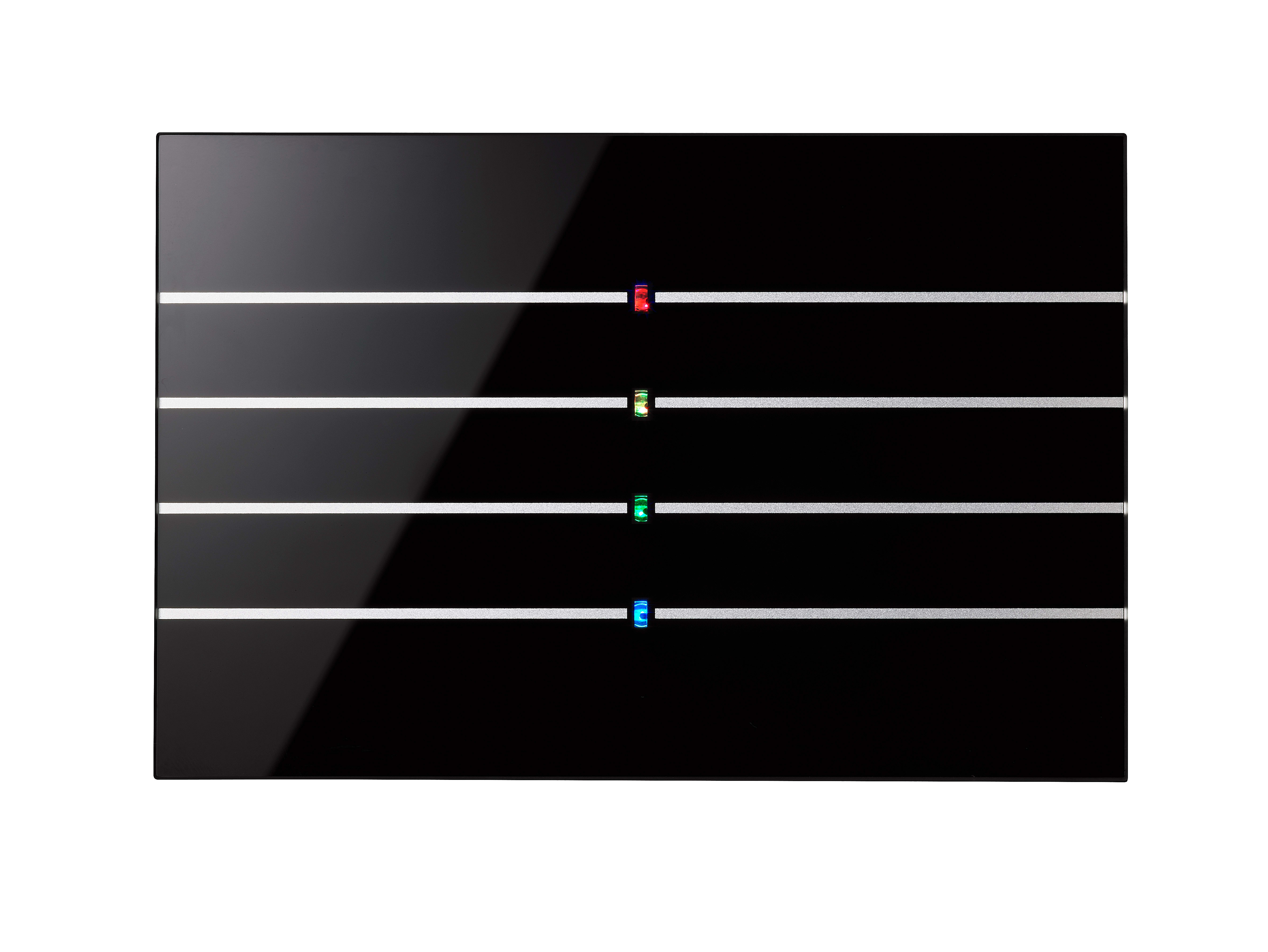 BLUMOTIX - QUBIK LINE COVER TASTIERA VETRO 8P 120X8