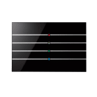 BLUMOTIX - QUBIK LINE COVER TASTIERA VETRO 8P 120X8