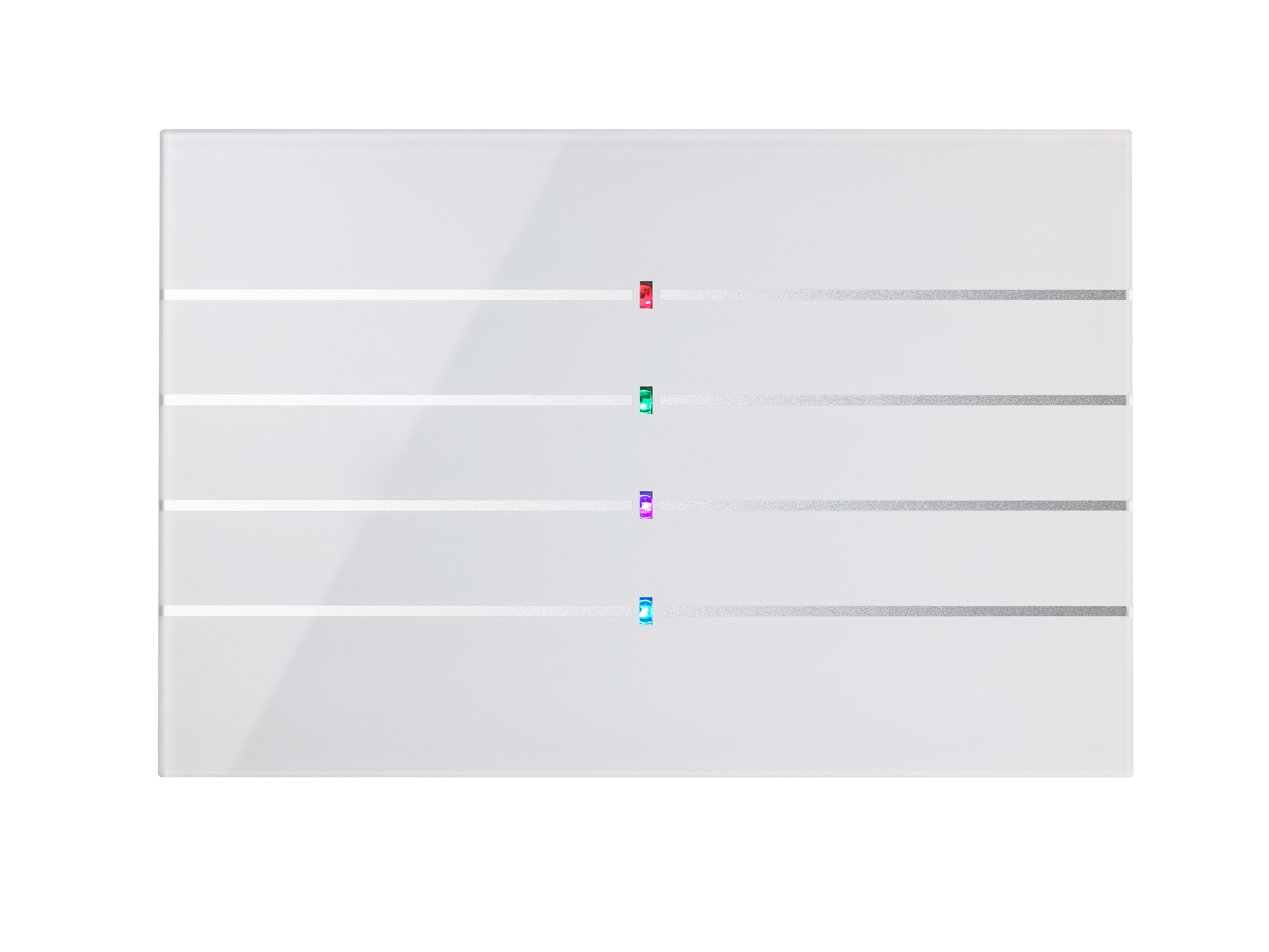 BLUMOTIX - QUBIK LINE COVER TASTIERA VETRO 8P 120X8