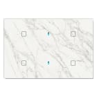 BLUMOTIX - QUBIK MARBLE COVER VETRO 4P 120X80 WHITE