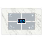 BLUMOTIX - QUBIK MARBLE COVER TA VETRO 120X80 W