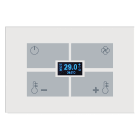 BLUMOTIX - QUBIK BUTTON COVER TA VETRO 120X80 W BX-F-RWT