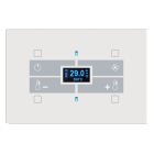 BLUMOTIX - QUBIK BUTTON COVER TA VETRO 4P 120X80 W