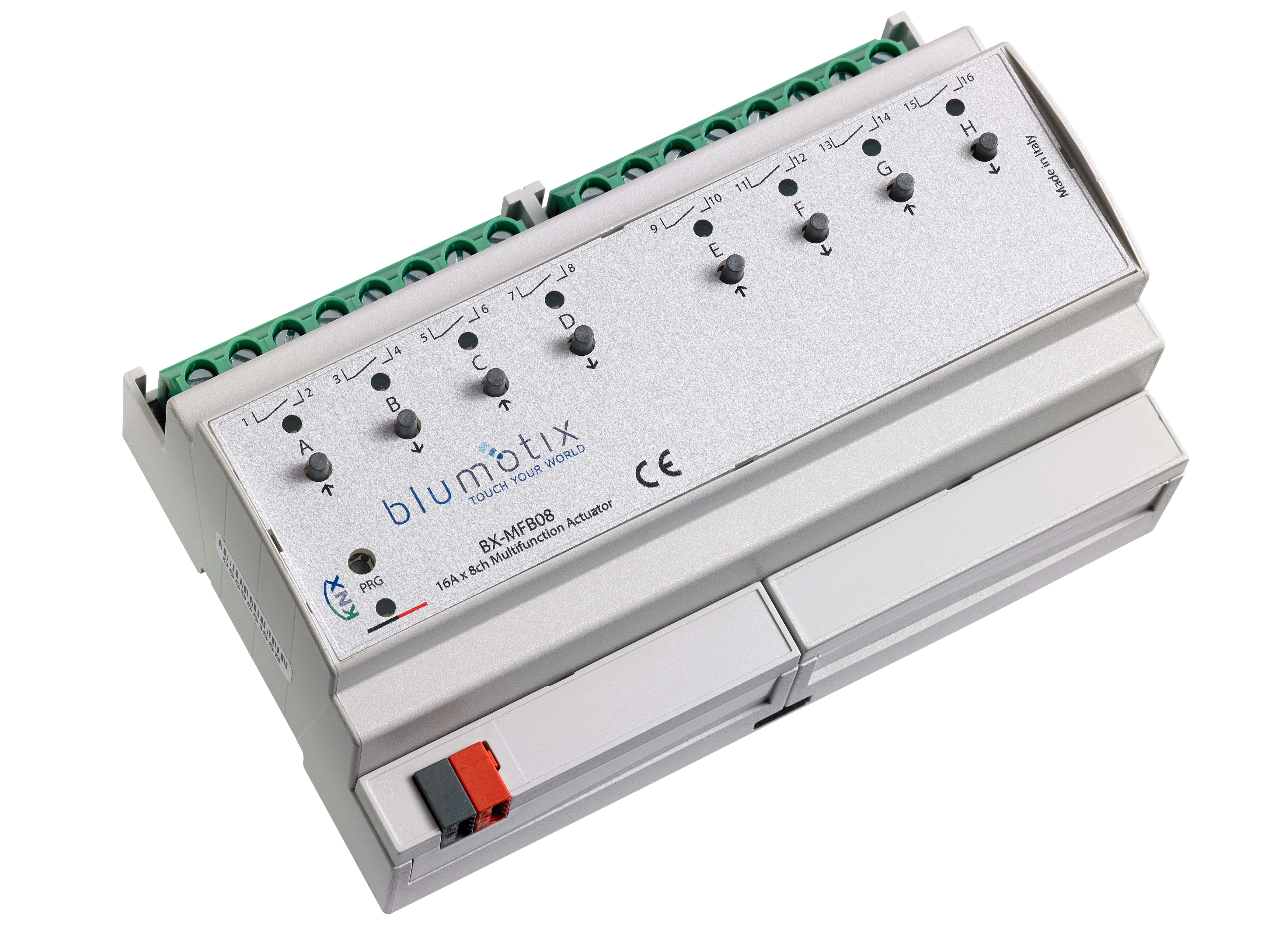 BLUMOTIX - ATTUATORE MULTIFUNZIONE 4/8 CANALI (16A)