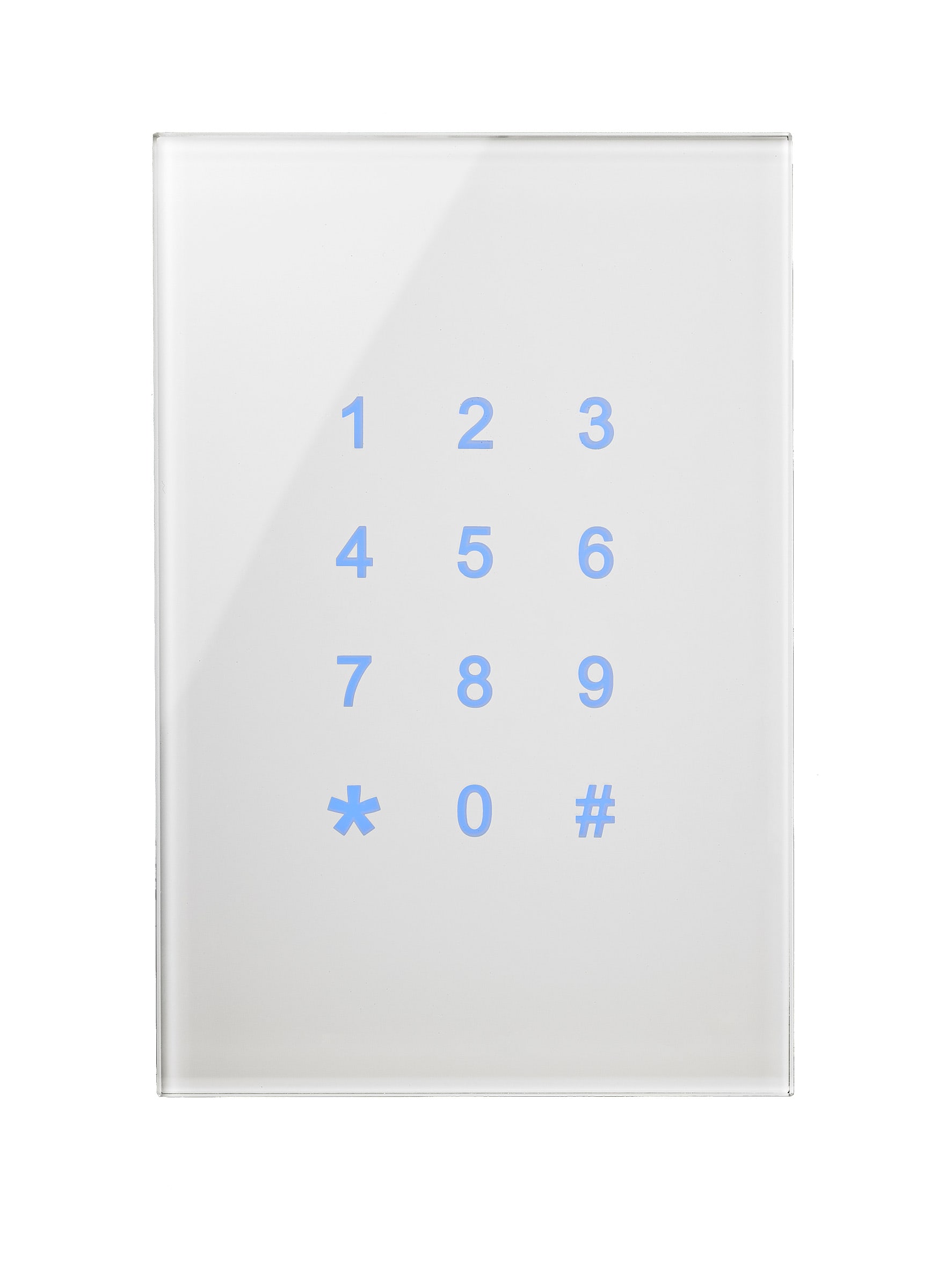 BLUMOTIX - KRISTAL TASTIERA NUM. VETRO-VERTIC.120X8