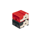 BLUMOTIX - CONFEZIONE MORSETTI ROSSO-NERO KNX 50 PZ