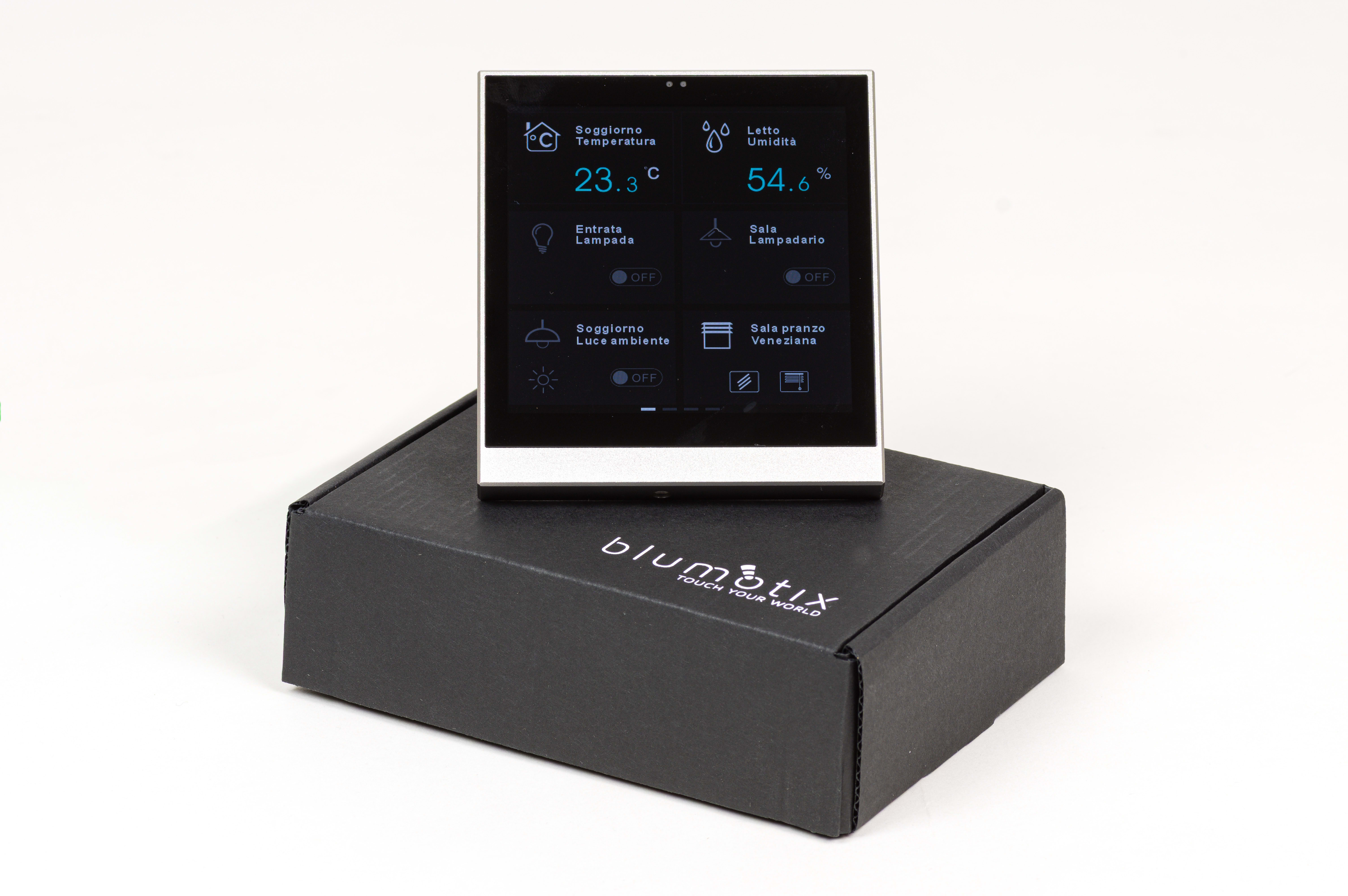 BLUMOTIX - KRONOS4 TOUCH PANEL KNX 4'' 10P+RIV.PRES