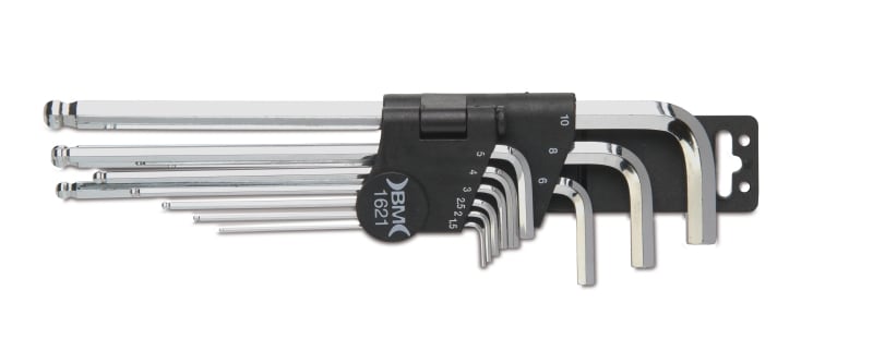 BM - CHIAVI TESTA SFERICA SET 9 PZ 1621