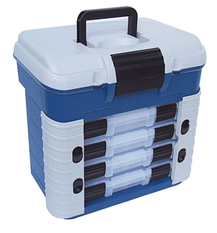 BM - BOX BLU CON CASSETTIERA 1818