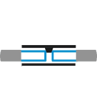 BM - CONN.TESTA 35 MMQ DIN 46267-1 81760