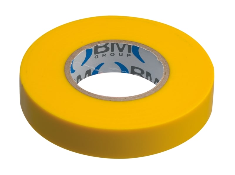 BM - NASTRO ISOL PVC SP.0,15 15MMX25M-GI ESB1525GI
