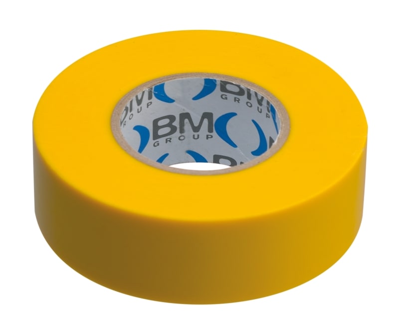BM - NASTRO ISOL PVC SP.0,15 25MMX25M-GI ESB2525GI