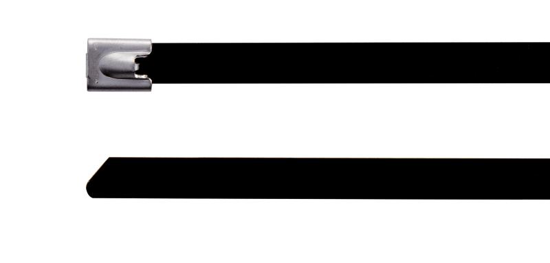 BM - FASCETTE ACC INOX 125X4.6 RIV POLIESTERE