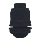 BM - GIREVOLE GUAINA D 22 GAS 3/4' NERO TP5RGGN22