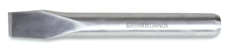 BETA - Scalpelli piatti in acciaio inossidabile, SCALPELLI PIATTI INOX 20MM 200, ideali per lavori di precisione.